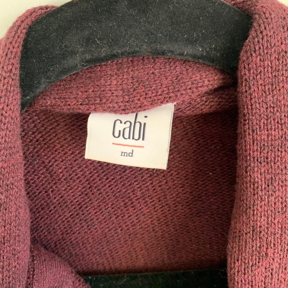 CAbi Port Fringe Wrap Sweater #3002 - Picture 5 of 7